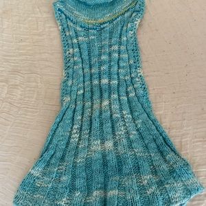 Free People Sleeveless and Backless Cotton Sweater